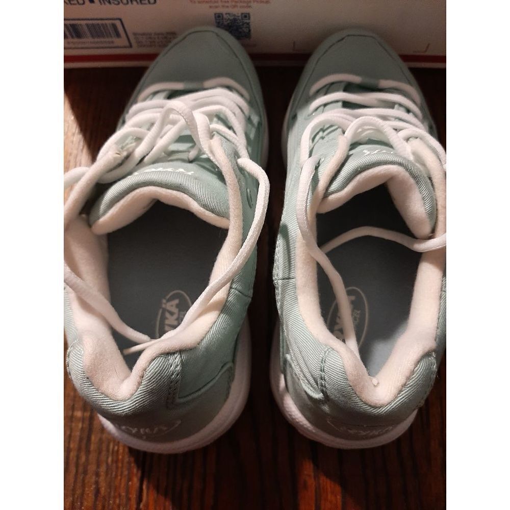 New 9.5M Light Green Ryka Contour Twill Walking Athletic Gym Shoes Senakers - Picture 6 of 8